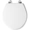 Mayfair Mayfair by Bemis Benton Slow Close Round White Enameled Wood Toilet Seat 26CHSL-000 - alternate 2